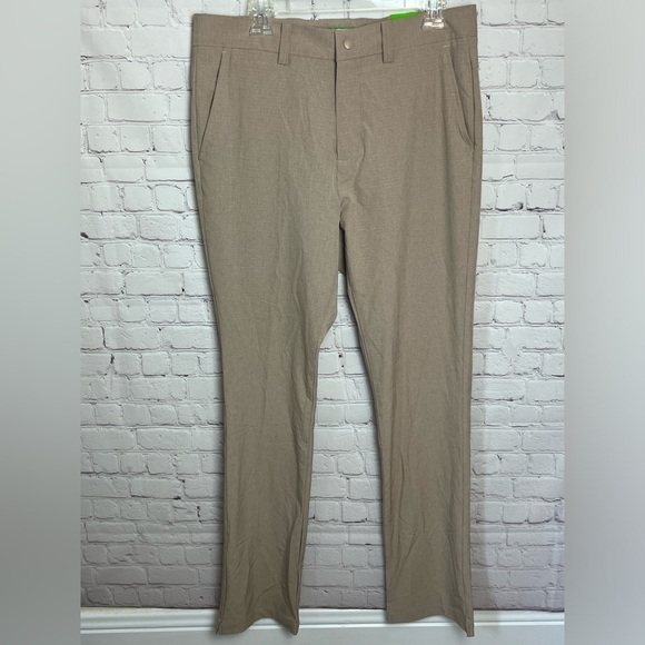 Crown & Ivy Golf Flat Front Comfort Stretch Tech Pants - Picture 1 of 13